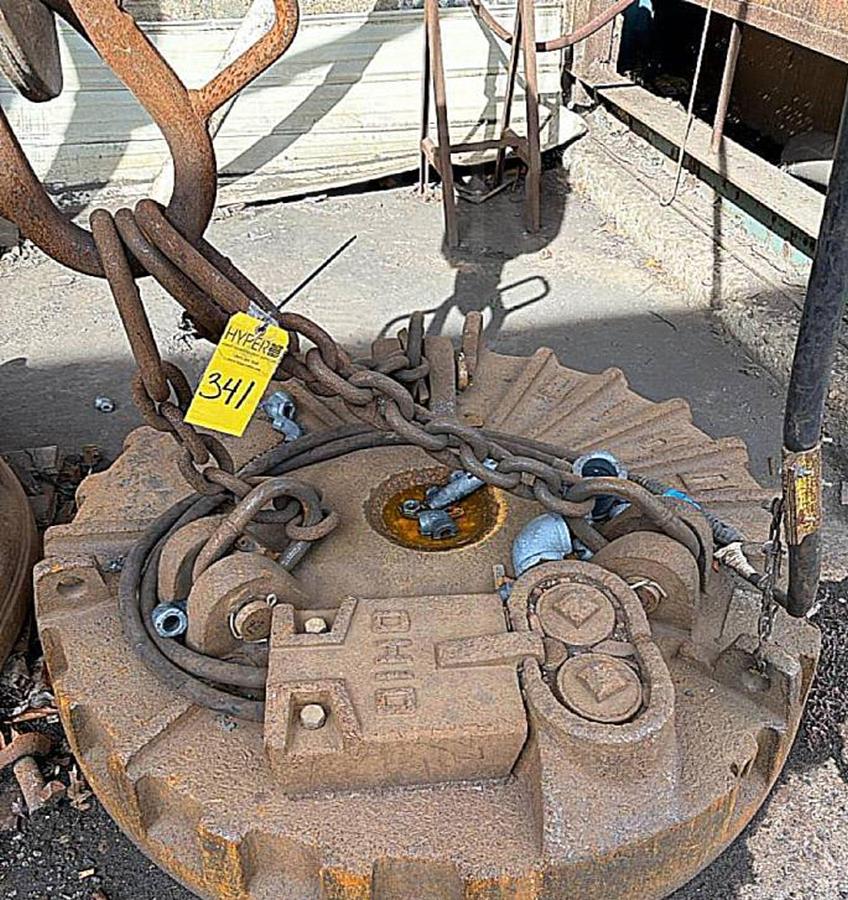 Used OHIO MAGNETICS INDUSTRIAL LIFTING MAGNET