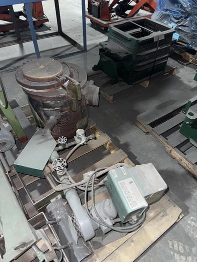 Used McENGLEVAN C10 GAS CRUCIBLE FURNACE