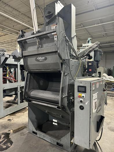 Used 2018 GIBSON 6BB VERTICAL DOOR TUMBLER SHOT BLASTER