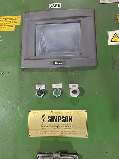 Used 2011 HARTLEY CONTROLS 17MK2