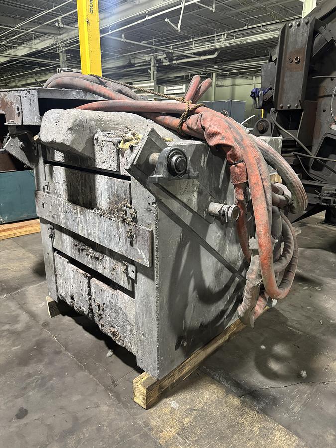 Used 2010 AJAX MAGNETHERMIC 1 TON INDUCTION MELTING FURNACE PACER-II