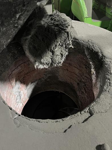 Used PILLAR LIFT SWING FRAME FURNACE