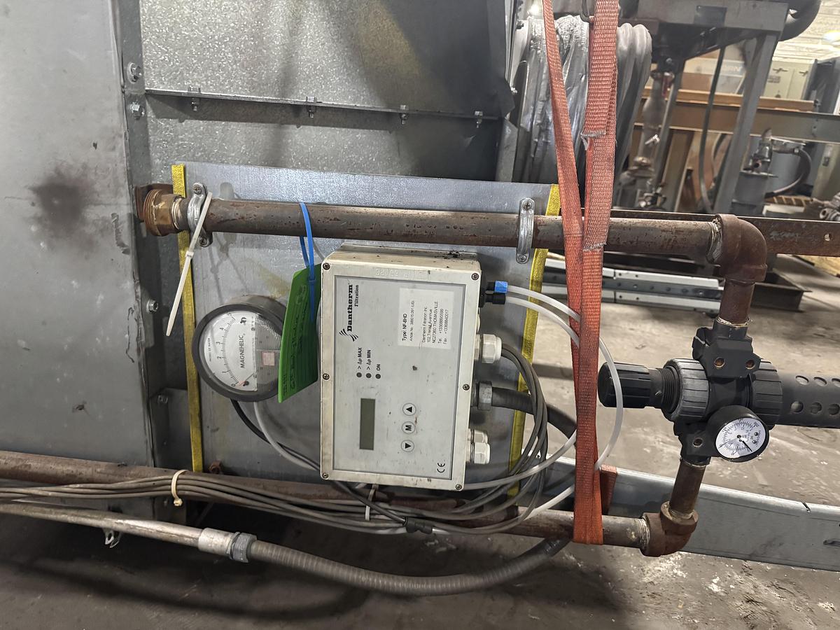 Used 2008 DANTHERM FMCZ200-4A/CA140-66F DUST COLLECTOR