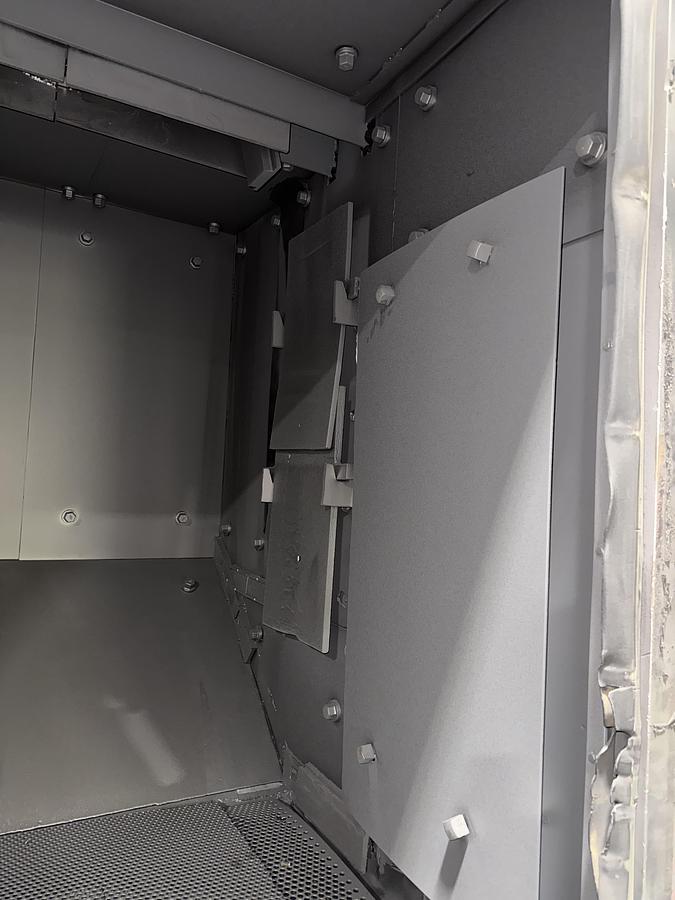 Used WHEELABRATOR 72"SWING TABLE SHOT BLAST