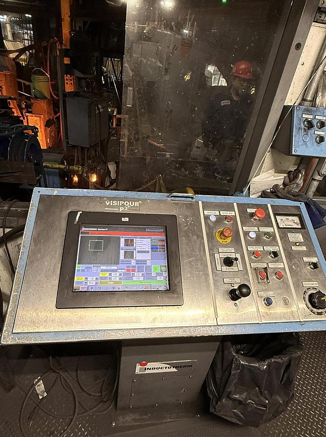 Used 2019 INDUCTOTHERM 5 TON PRESSURE POUR FURNACE