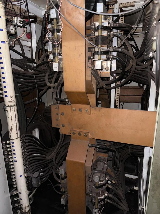 Used 2001 INDUCTOTHERM VIP POWER TRAK 3000-2CR, 3000 Kw, 300 Hz Power Supply