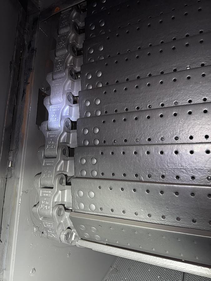 Used WHEELABRATOR 34 SUPER II TUMBLAST MACHINE