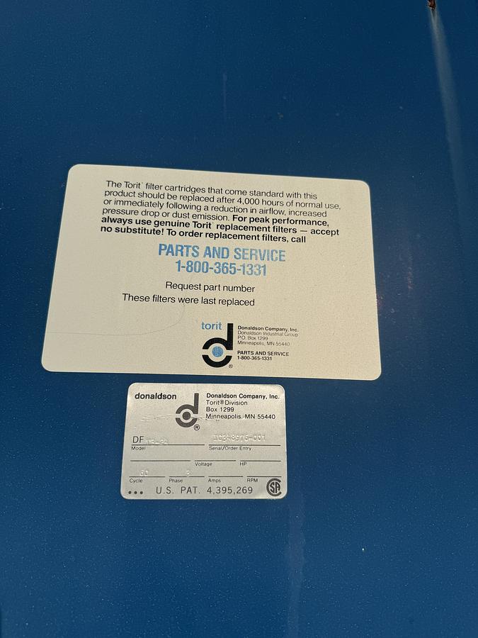 Used 2008 TORIT DFT3-24