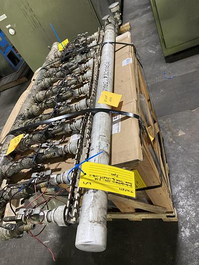 Used 2000 INDUCTOTHERM 1750-2CR POWER SUPPLY WITH INDUCTOTHERM FURNACE
