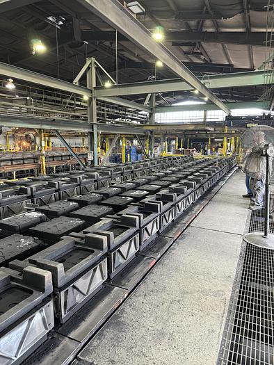 Used 2010 VULCAN TRUFLO 3H AUTOMATIC MOLD HANDLING LINE