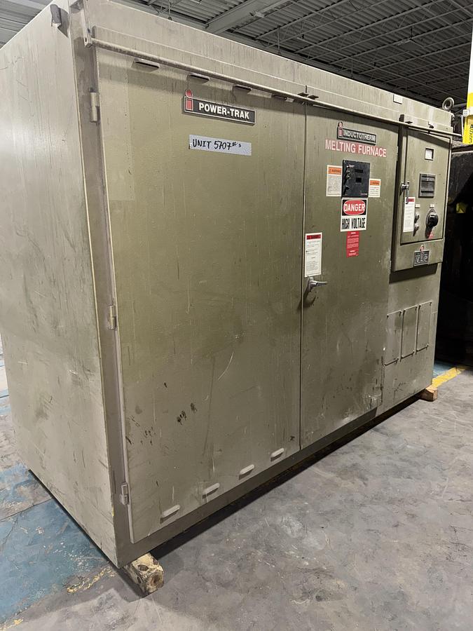 Used 2005 INDUCTOTHERM VIP POWER TRAK 750-10CR, 1TON