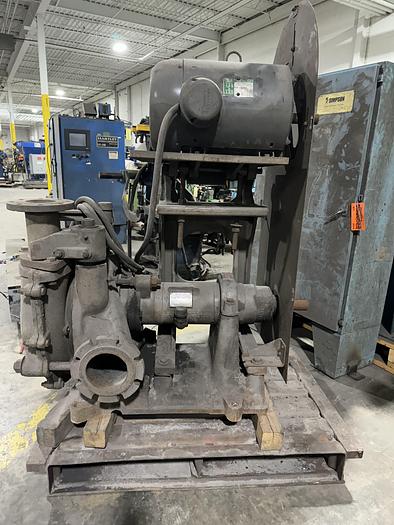 Used WILFLEY CENTRIFUGAL SLURRY PUMP MODEL K