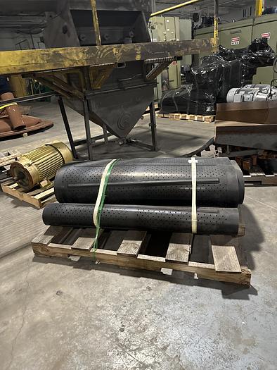 Used 2004 DELONG SUPER 14 RUBBER BELT SHOT BLAST MACHINE