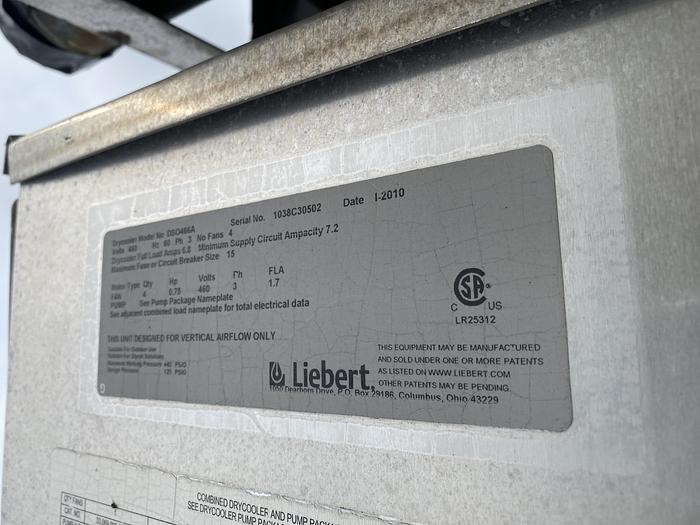 Used 2010 LIEBERT DSO466A