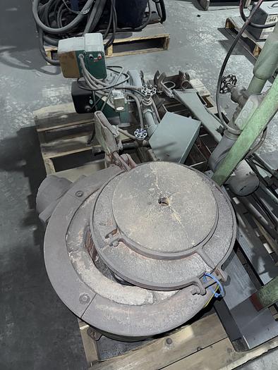 Used McENGLEVAN C10 GAS CRUCIBLE FURNACE