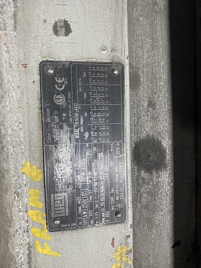 Used WEG PBLN 250-447T MOTOR
