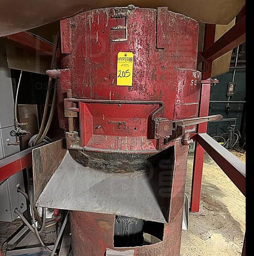 Used CARVER 3GF HEAVY DUTY SAND/BINDER BATCH MIXER