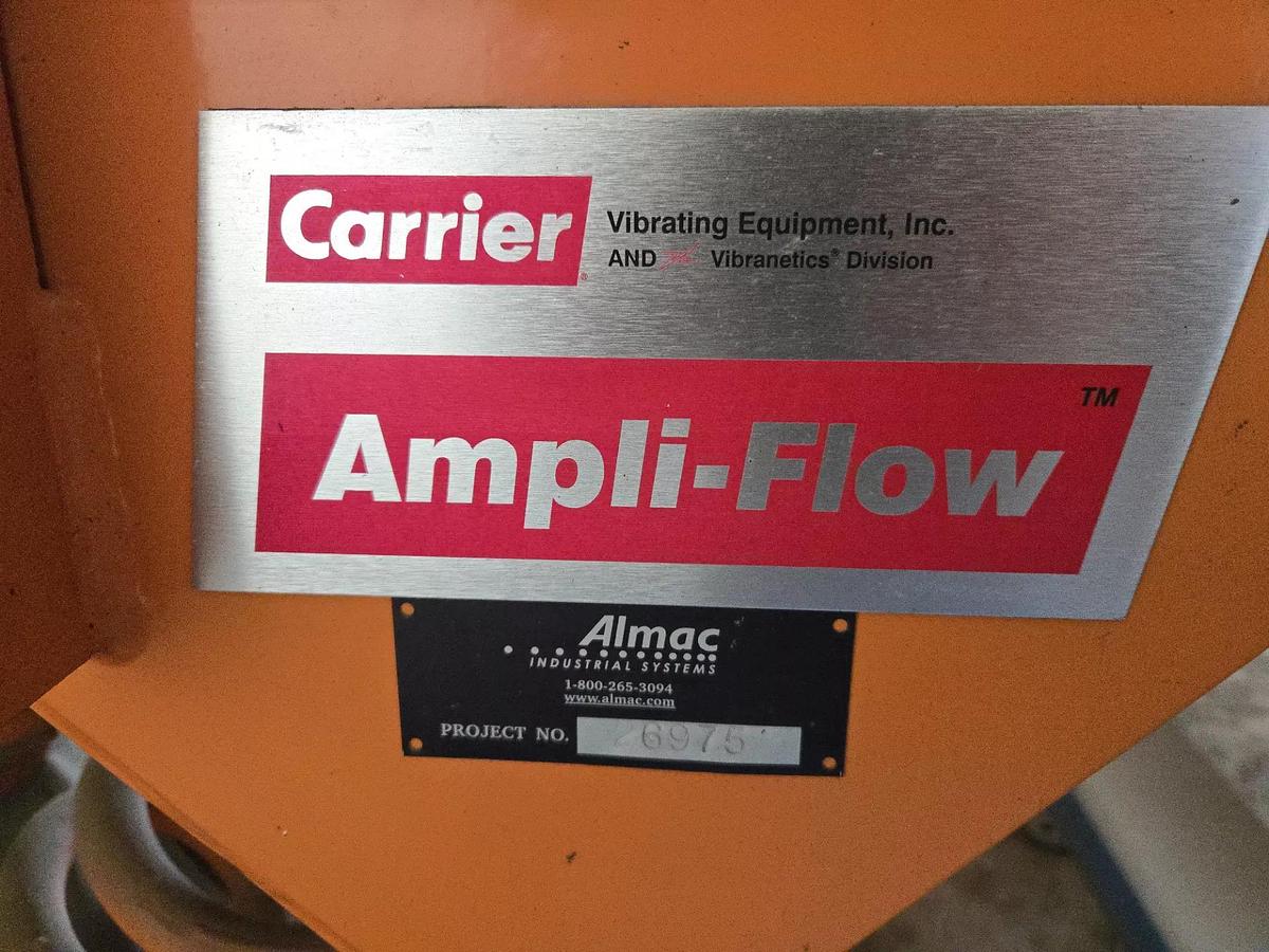 Used CARRIER AMPI-FLOW VIBRATORY FEEDER