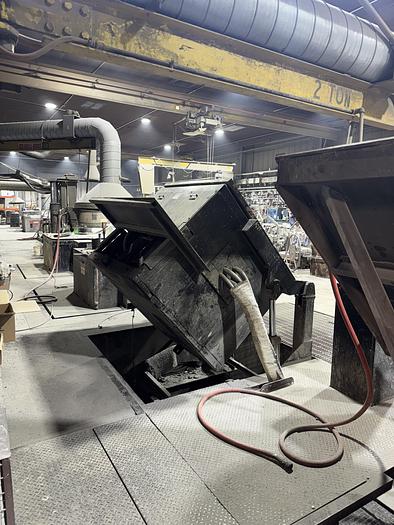 Used PILLAR 2,200 LB STEEL FRAME FURNACE BOX