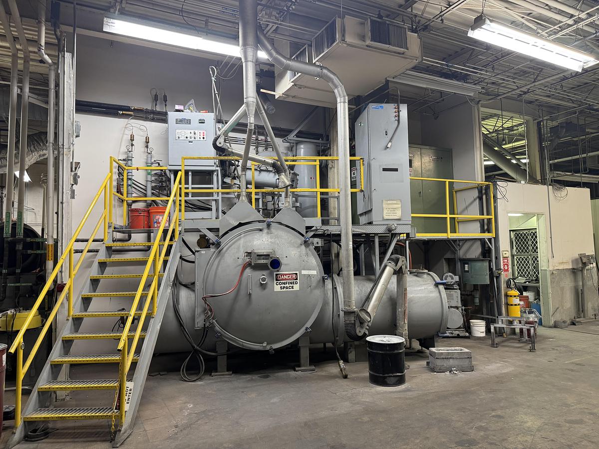 Used INDUCTOTHERM / AVS  VACUUM INDUCTION MELTING