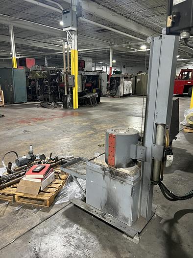 Used INDUCTOTHERM VIP 125-30R POWER TRAK MELTING FURNACE