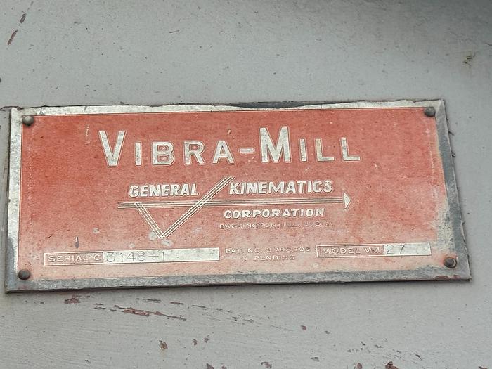 Used GENERAL KINEMATICS  VIBRA -MILL SAND RECLAIMER VM-25