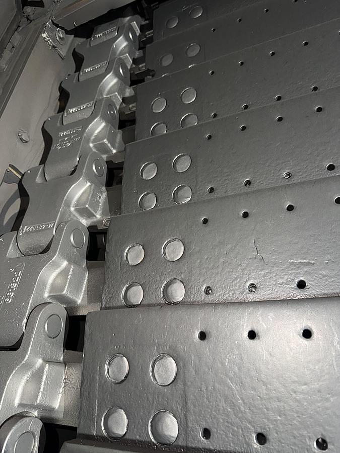 Used WHEELABRATOR 34 SUPER III TUMBLAST MACHINE