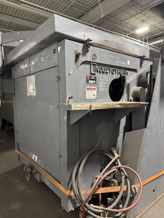 Used INDUCTOTHERM 6000 LB DURALINE HYDRAULIC TILING BOX
