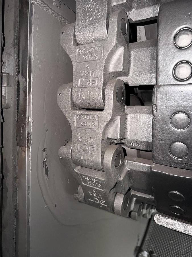 Used WHEELABRATOR 34 SUPER II TUMBLAST MACHINE