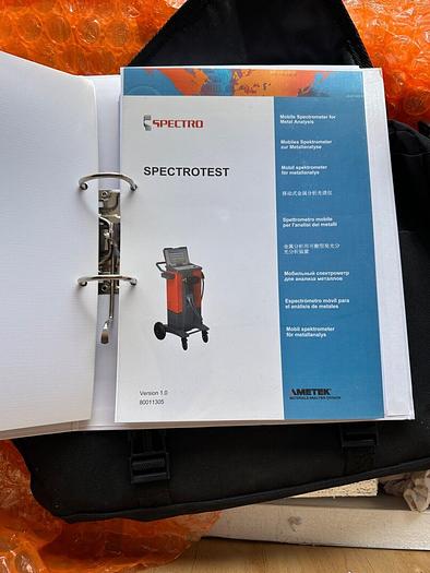 Used 2009 SPECTROTEST TXC 25 METAL ANALYZER