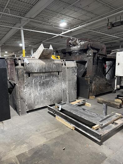 Used PILLAR 5,800 LB STEEL SHELL FURNACE