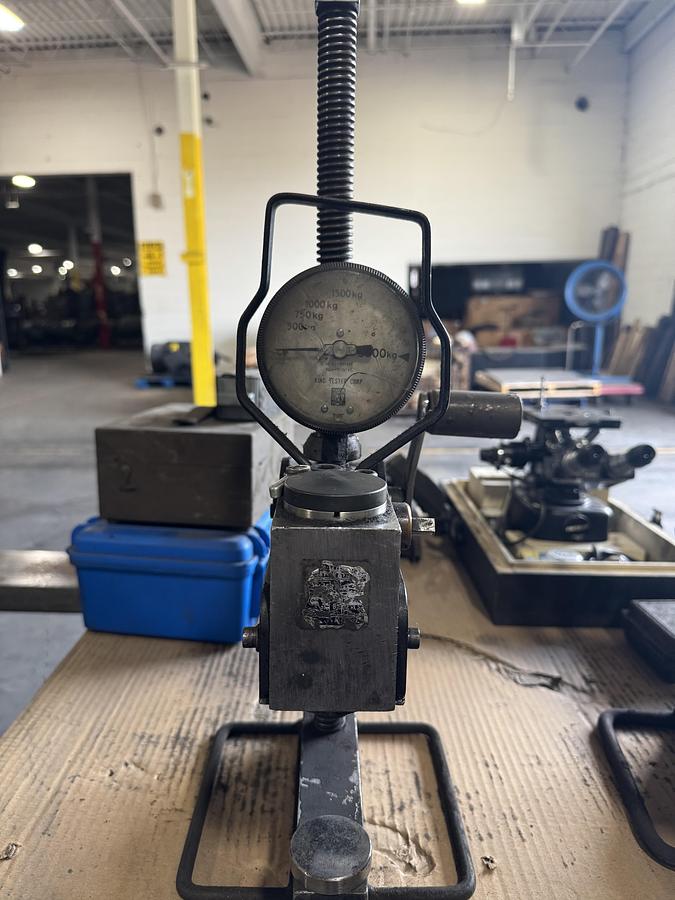 Used KING BRINELL HARDNESS TESTER