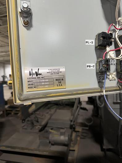 Used HI-VAC 310 PORTABLE INDUSTRIAL VACUUM SYSTEM