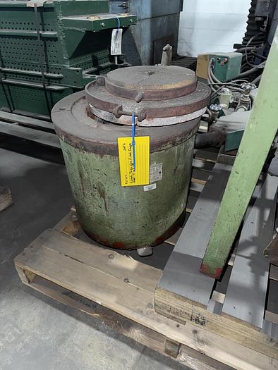Used McENGLEVAN C10 GAS CRUCIBLE FURNACE