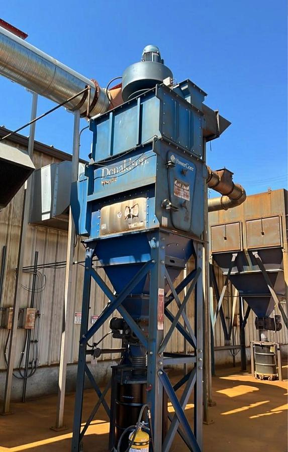 Used 2017 WHEELABRATOR 4 WHEEL CONTINUOUS MESH BLAST
