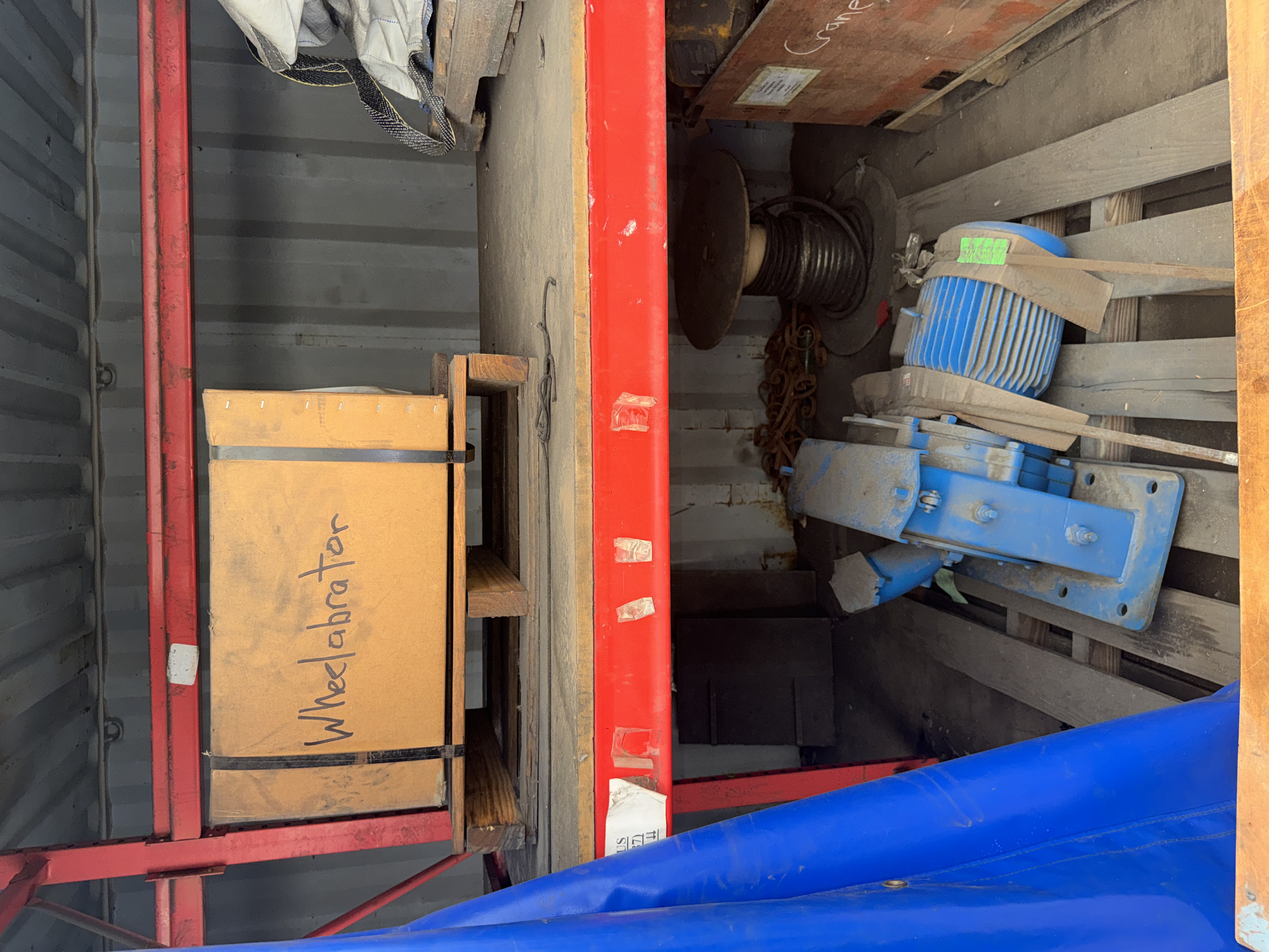 WHEELABRATOR EZ-FIT SHOT BLAST WHEEL