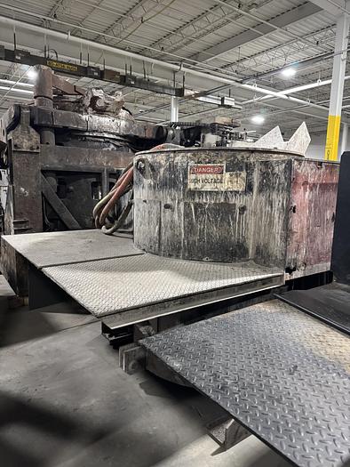 Used PILLAR 5,800 LB STEEL SHELL FURNACE