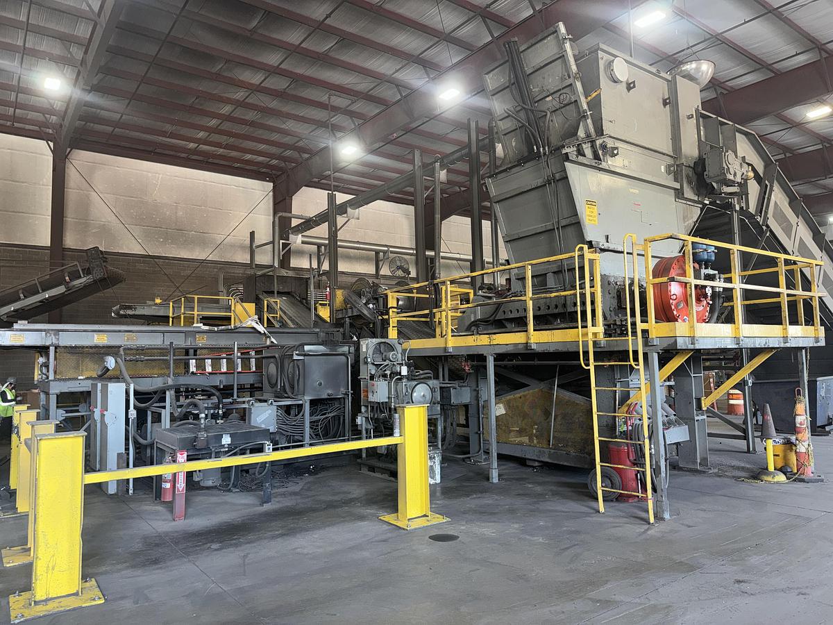 Used SHRED TECH ST-500 SHREDDER