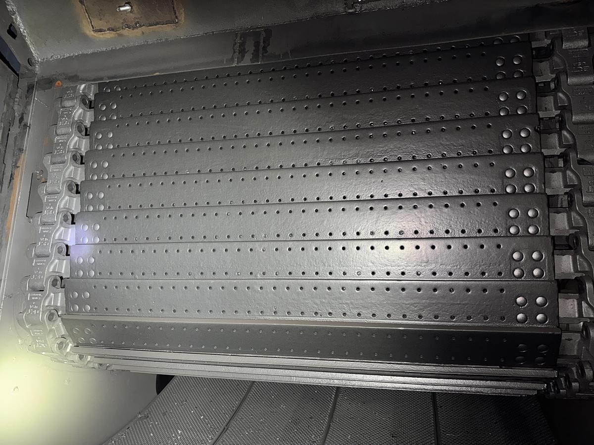 Used WHEELABRATOR 34 SUPER II TUMBLAST MACHINE