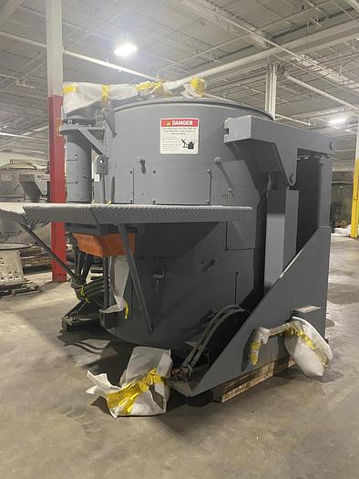Used 2000 INDUCTOTHERM 1750-2CR POWER SUPPLY WITH INDUCTOTHERM FURNACE
