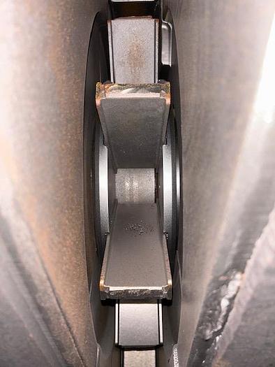 Used WHEELABRATOR 72" SWING TABLE