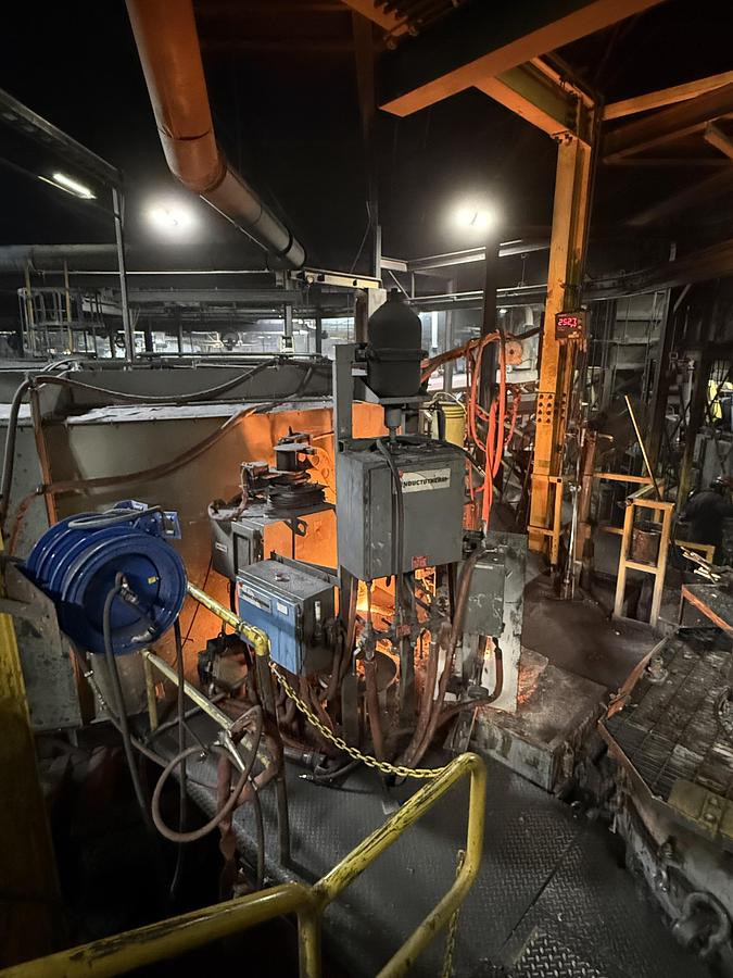 Used 2019 INDUCTOTHERM 5 TON PRESSURE POUR FURNACE