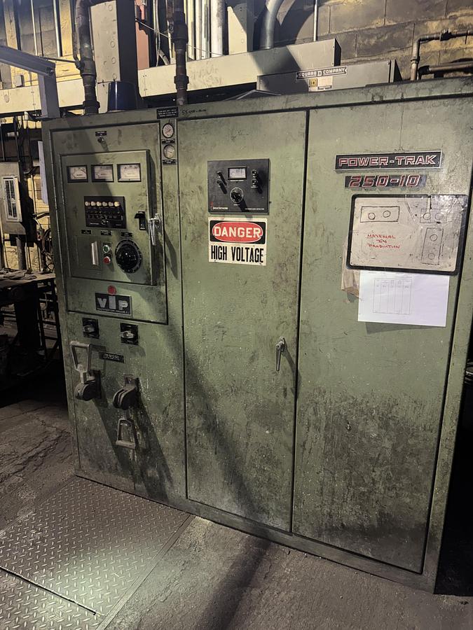 Used 1984 INDUCTOTHERM 250-10 POWER TRAK POWER SUPPLY