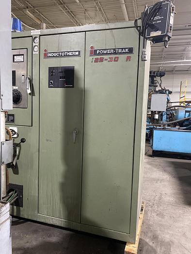 Used INDUCTOTHERM VIP 125-30R POWER TRAK MELTING FURNACE