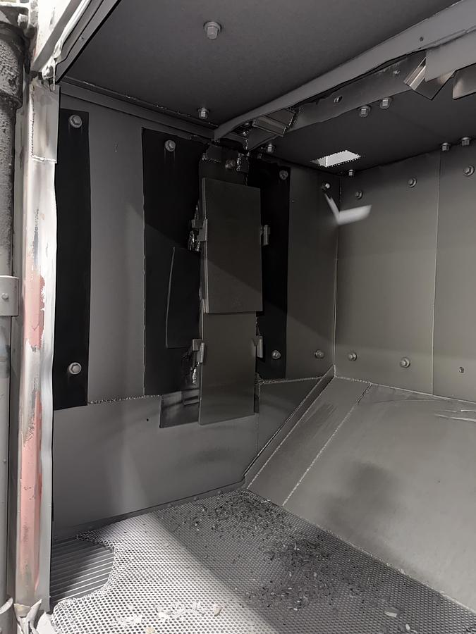 Used WHEELABRATOR 72"SWING TABLE SHOT BLAST