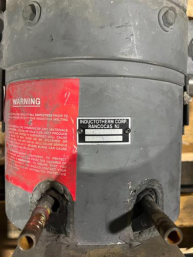 Used INDUCTOTHERM MINI-MELT FURNACE BOX