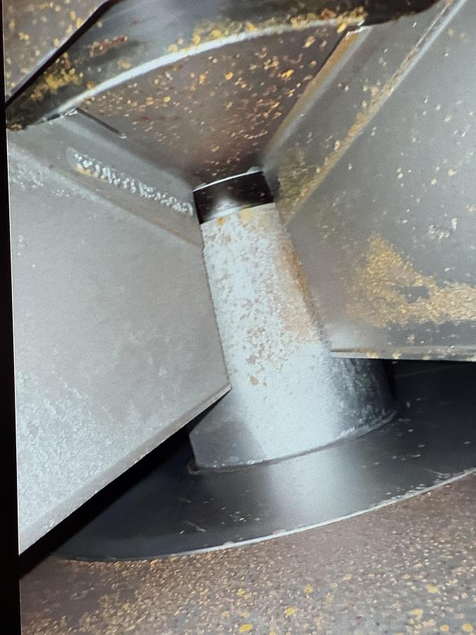 Used PANGBORN GENESIS ROTOBLAST 40 HP WHEEL