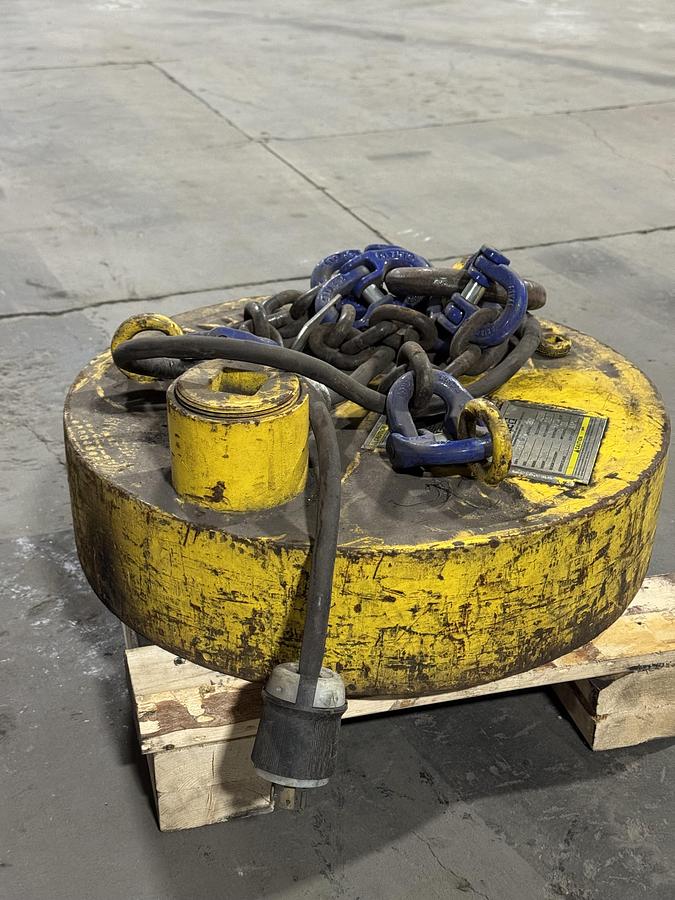 Used WINKLE INDUSTRIES INDUSTRIAL LIFTING ELECTROMAGNET