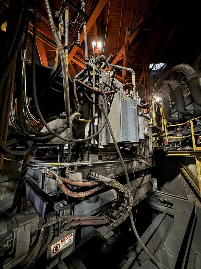 Used 2019 INDUCTOTHERM 5 TON PRESSURE POUR FURNACE