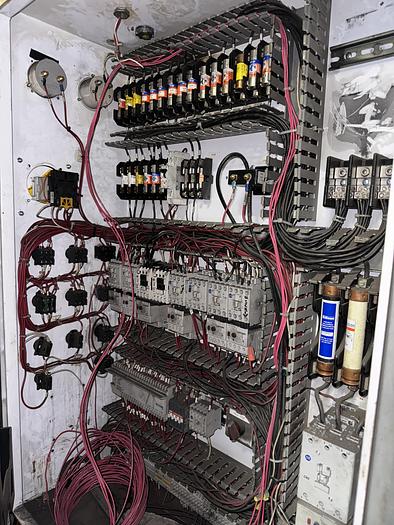 Used 2004 DELONG SUPER 14 RUBBER BELT TUMBLE BLAST MACHINE